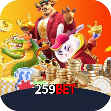 Imagem promocional da 259bet mostrando a plataforma e suas vantagens